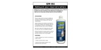 GM-84 - Nettoyant puissant à mousse controlée à base d'acide phosphorique - 20L